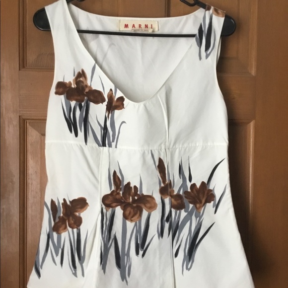 Marni Tops - 🌟UNIQUE🌟 Marni floral tank